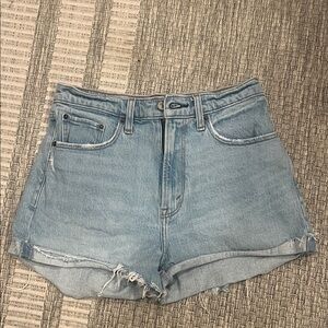 Abercrombie & Fitch Light Denim Jean Shorts